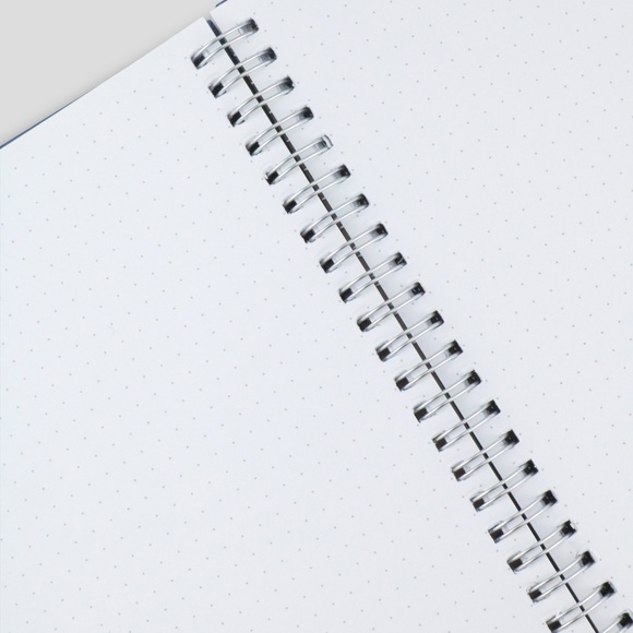 A5 SIZE KRAFT PAPER HARDCOVER SPIRAL 4PCS(DotGrid) - Picture 2 of 6
